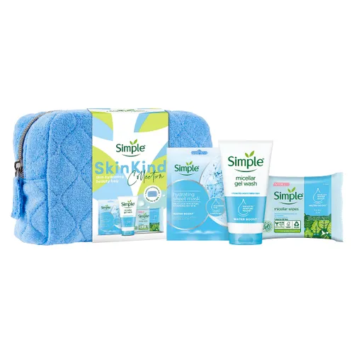 Simple Skin Kind Hydrating Beauty Bag Gift Set with a