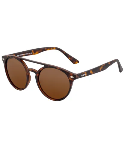Simplify Unisex Finley Polarized Sunglasses - Brown - One
