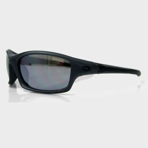 Sinner Eaton Sunglasses (Matte Grey / Smoke / Mirror), Grey