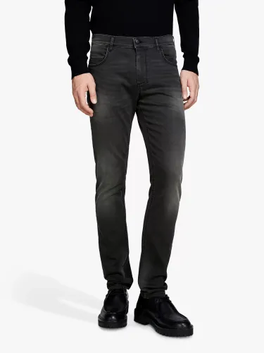 SISLEY Helsinki Skinny Fit Jeans - Black - Male