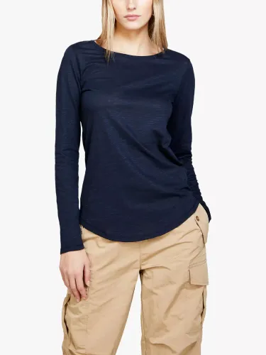 SISLEY Long Sleeve T-Shirt - Blue - Female