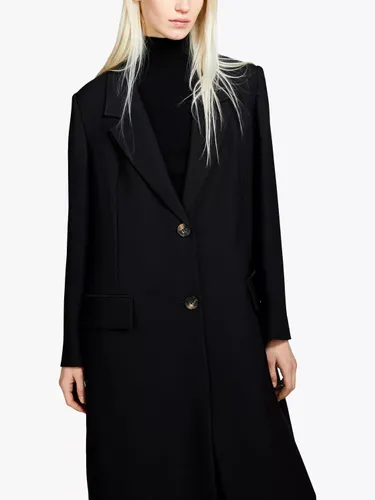 SISLEY Longline Duster Coat, Black - Black - Female