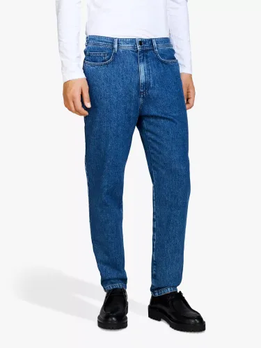 SISLEY Relaxed Fit Jeans, Blue - Blue - Male