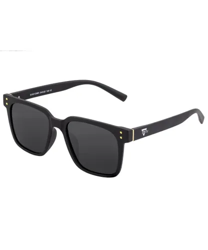 Sixty One Unisex Capri Polarized Sunglasses - Black - One