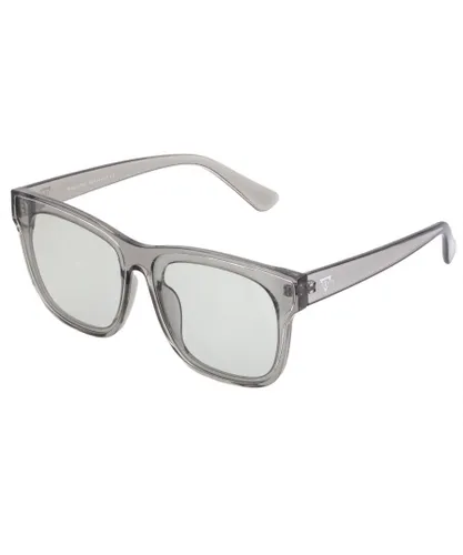 Sixty One Unisex Delos Polarized Sunglasses - Transparent - One