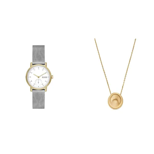 Skagen Women's Kuppel Watch and Kariana Pendant Necklace -