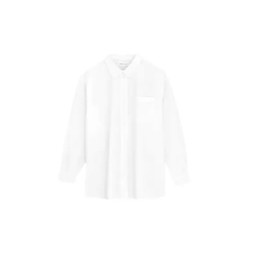 Skall Studio , Classic White Cotton Poplin Shirt ,White female, Sizes: