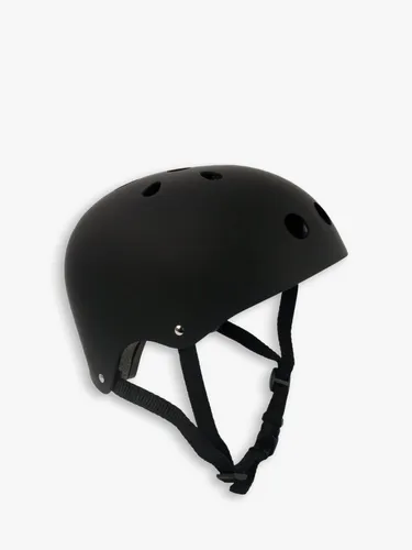 SkateHut Sports Helmet, Matte Black - Matte Black - Unisex - Size: M