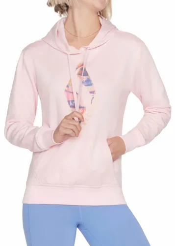 Skech-Sweats Watercolour Diamond Pullover Hoodie Pink