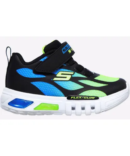 Skechers Baby Flex-Glow Dezlom Sports Shoes Infants - Black