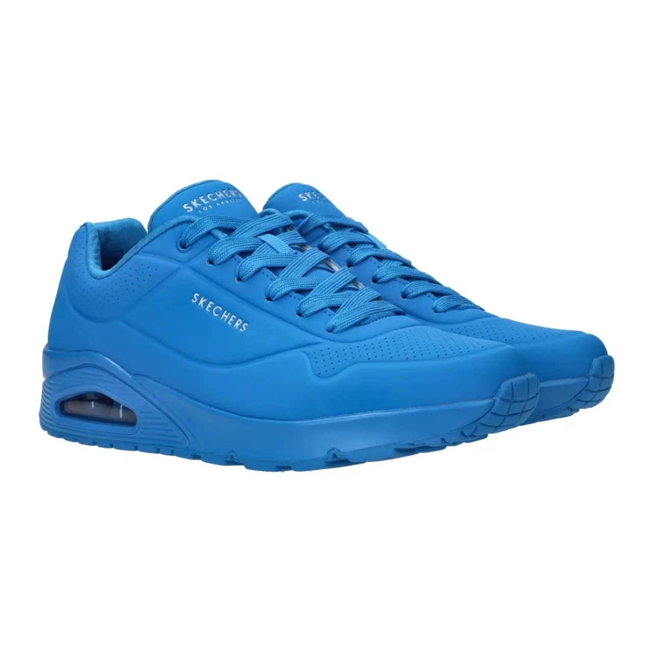 Skechers , Blue Stand On Air Sneaker ,Blue male, Sizes:
