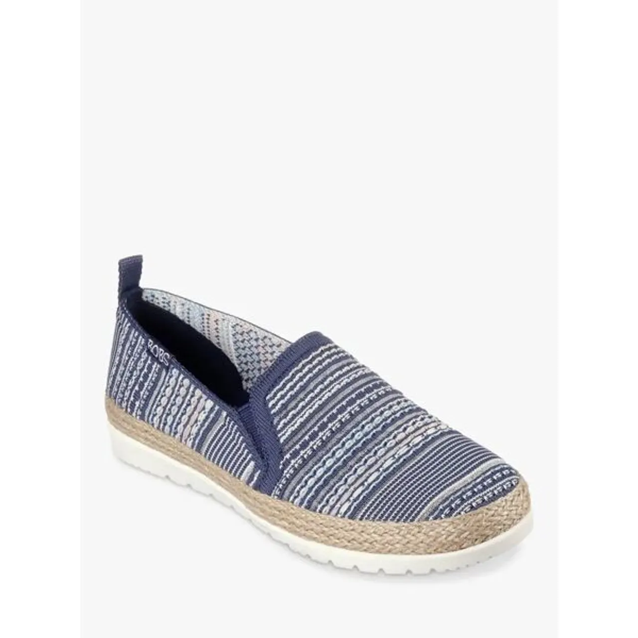 Skechers BOBS Flexpadrille 3.0 Island Muse Espadrille Shoes - Navy - Female
