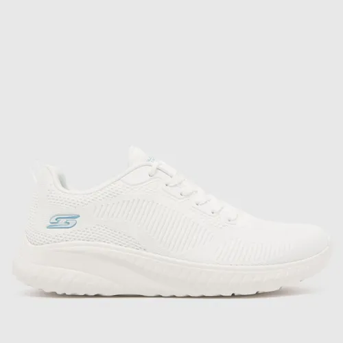 Skechers Bobs Sport Squad Chaos Trainers In White