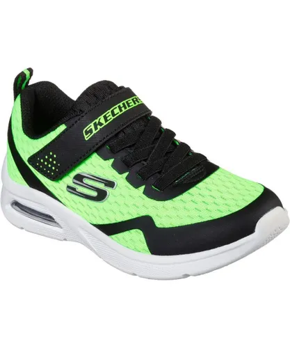 Skechers Boys Microspec Max Sports Shoe Junior - Green