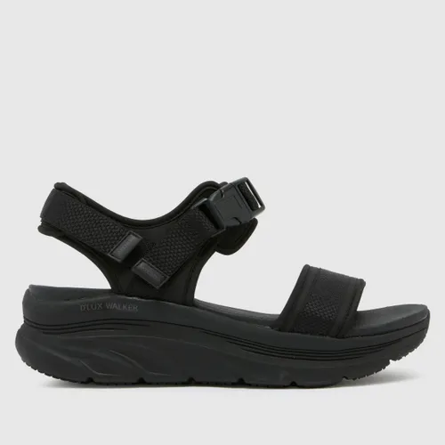 Skechers Dlux Walker Sandals in Black