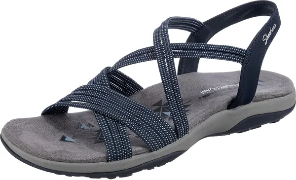 Skechers Flat Sandals 163117 Navy