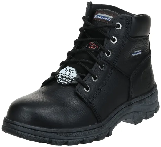 Skechers for Work 77009 Workshire Relaxed Fit Work Steel