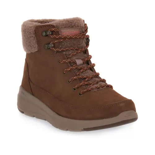 Skechers , Glacial Ultra - Woodlands Womens Boot ,Brown female, Sizes: