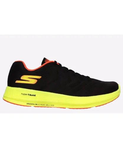 Skechers Go Run Razor+ Sports Shoes Womens - Black Mixed Material