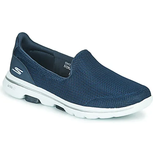 Skechers  GO WALK 5  women's Slip-ons (Shoes) in Blue