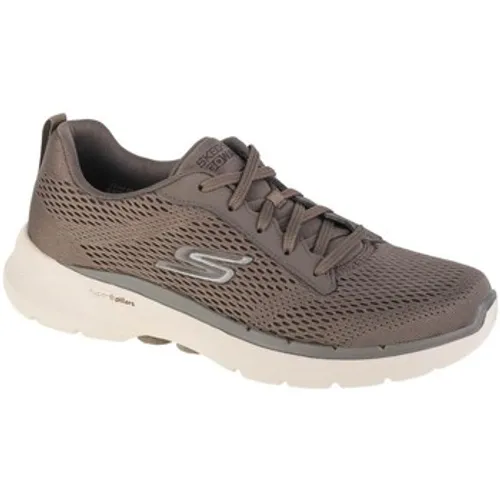 Skechers  GO Walk 6 Avalo  men's Shoes (Trainers) in Brown
