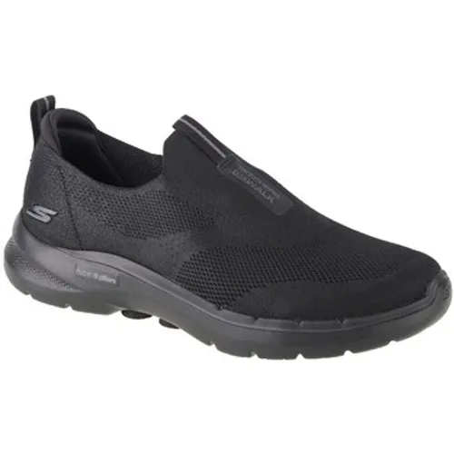 Skechers  GO Walk 6  men's Shoes (Trainers) in Black