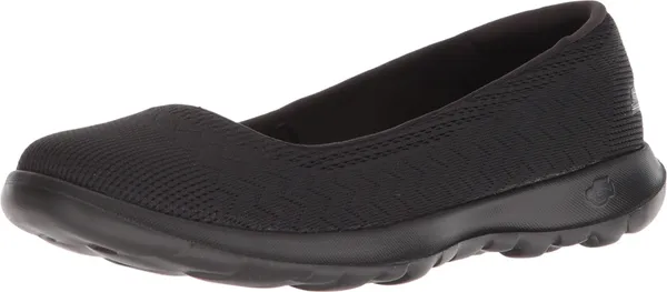 Skechers Go Walk Lite Womens Shoes Casual Comfort Black 5