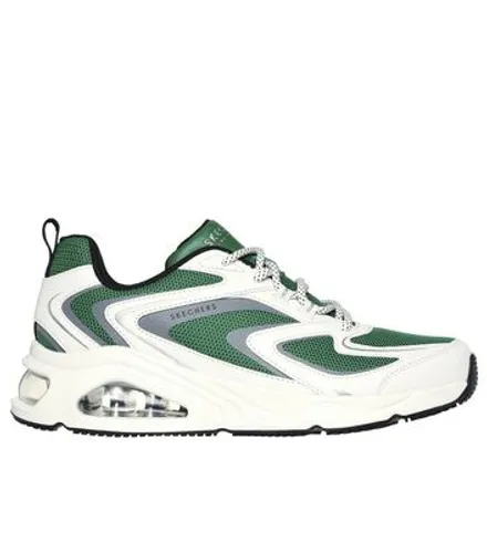 Skechers Green Tres Air Uno Mesh Trainers New Look