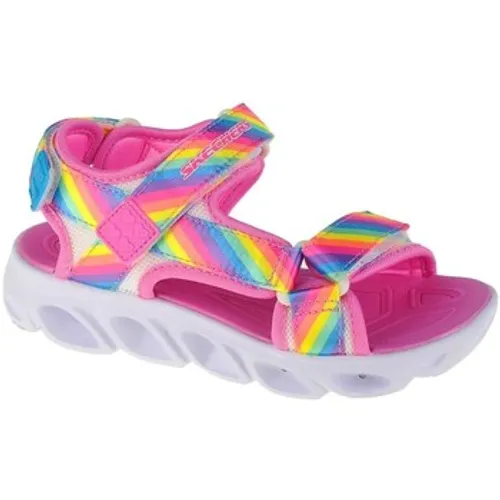 Skechers  Hypno Splashrainbow Lights  girls's Children's Sandals in Pink