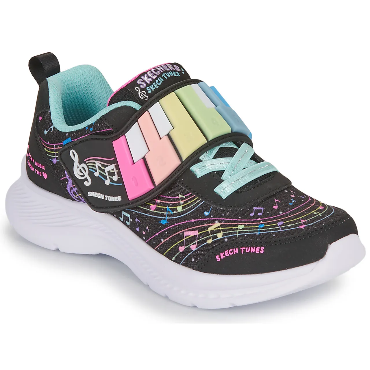 Skechers  JUMPSTERS 2.0  girls's Children's Shoes (Trainers) in Black