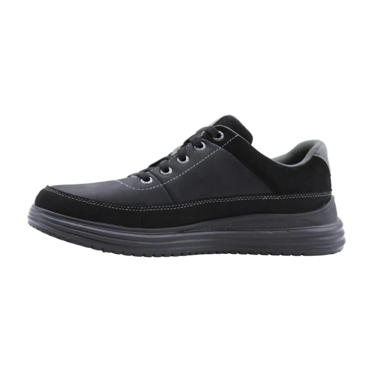 Skechers , Laced Shoes ,Black male, Sizes: