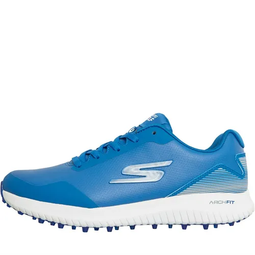 SKECHERS Mens Go Golf Max 2 Arch Fit Waterproof Golf Shoes Blue