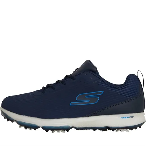 SKECHERS Mens Go Golf Pro 5 Hyper Arch Fit Waterproof Golf Shoes Navy/Blue