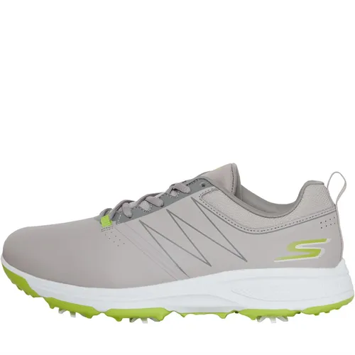 SKECHERS Mens Go Golf Torque Waterproof Golf Shoes Grey/Lime