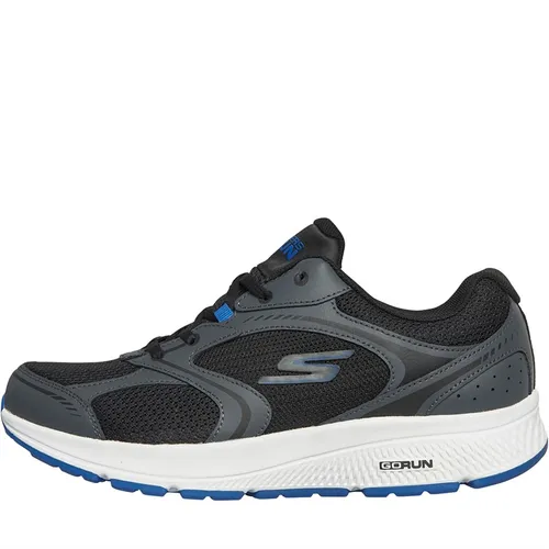 SKECHERS Mens Go Run Consistent Specie Neutral Running Shoes Black/Blue