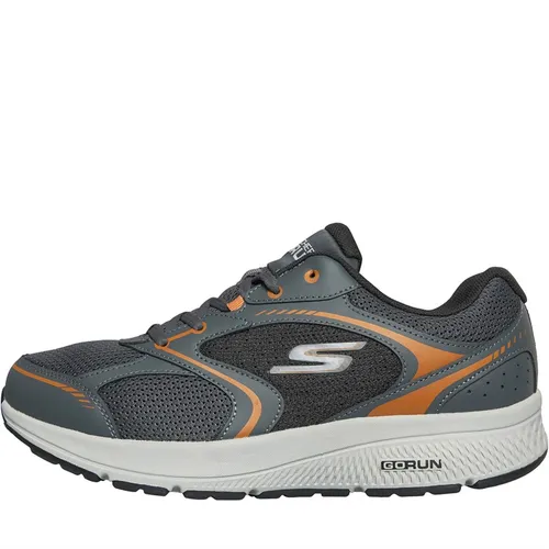 SKECHERS Mens Go Run Consistent Specie Neutral Running Shoes Charcoal/Orange
