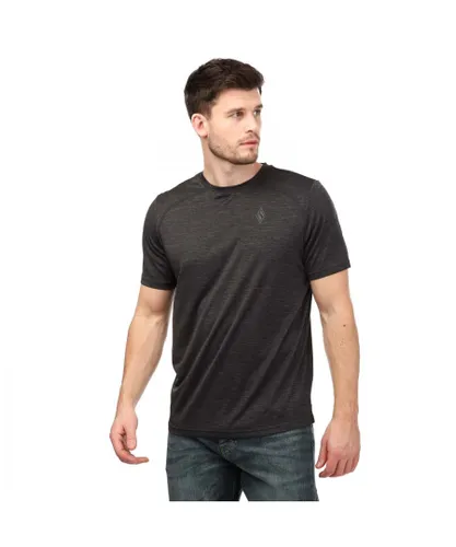 Skechers Mens On The Road T-Shirt in Black
