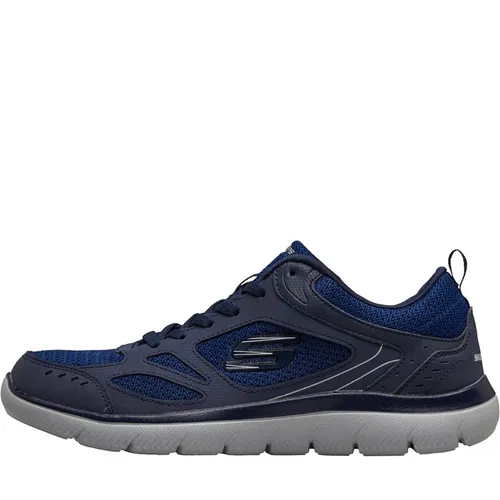 SKECHERS Mens Summits South Rim Trainers Navy