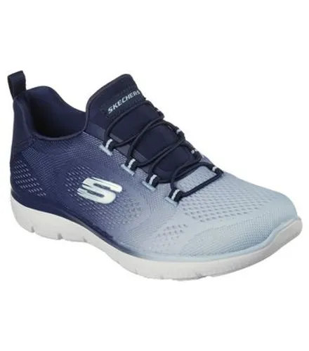 Skechers Navy Summits Bright Charmer Trainers New Look