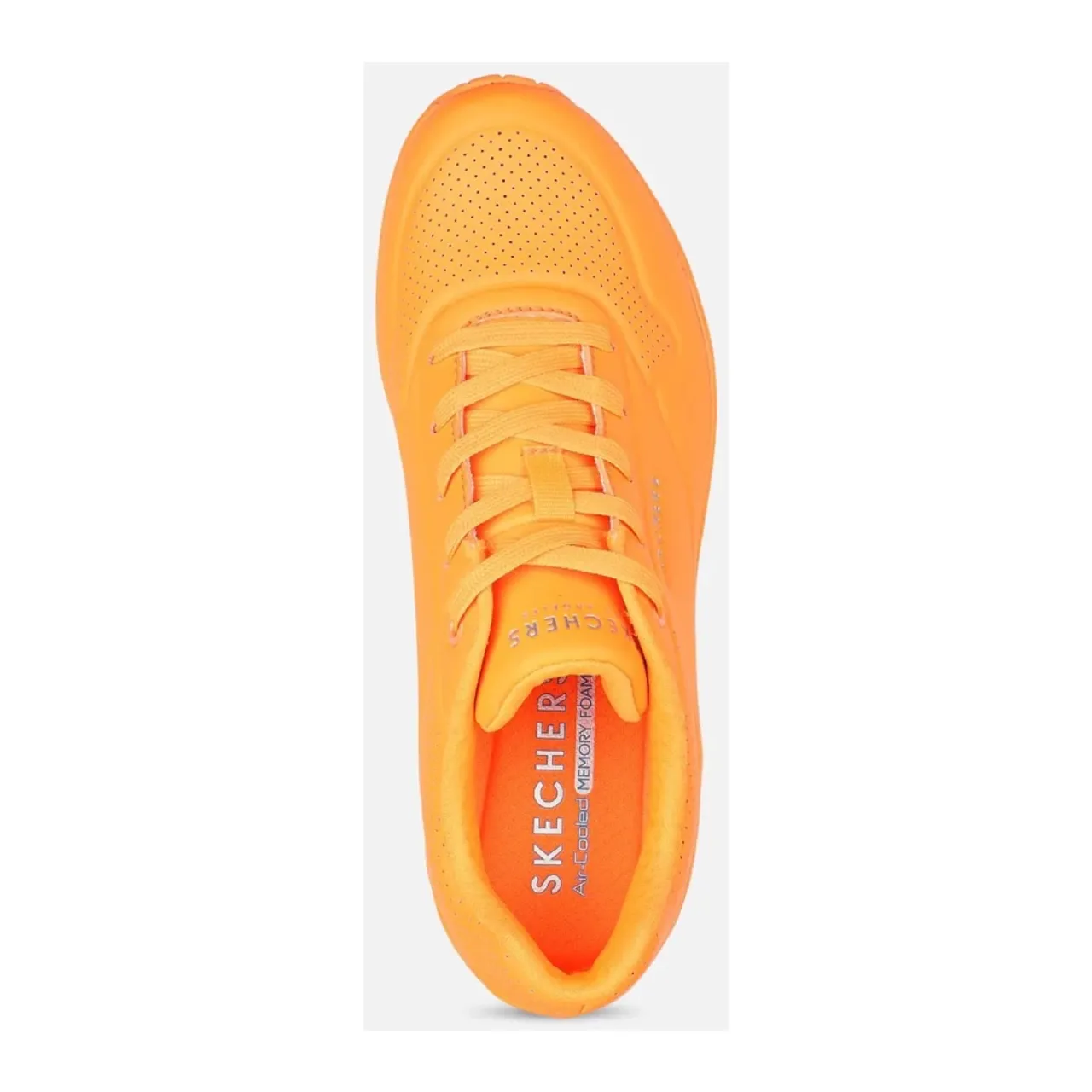 Skechers , Neon Orange Street Uno - Night Shades Shoes ,Orange female, Sizes: