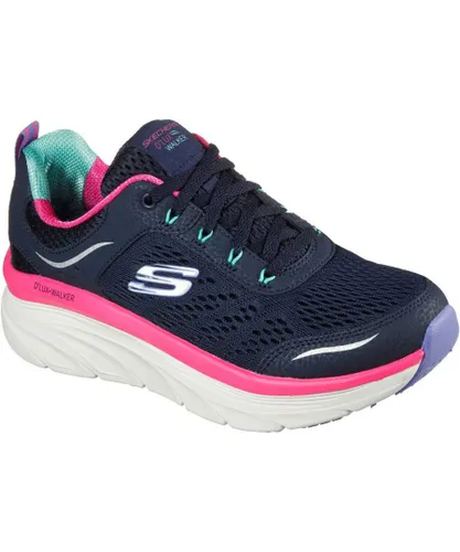 Skechers Relaxed Fit D'Lux Walker Infinite Motion Sports womens - Navy Leather