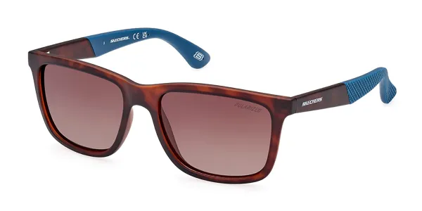 Skechers SE6221 Polarized 52H Men's Sunglasses Tortoiseshell Size 54