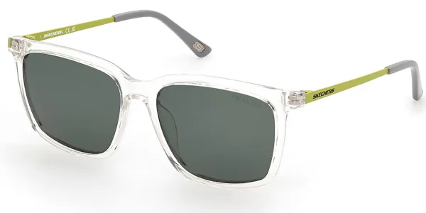 Skechers SE6282 Polarized 26R Men's Sunglasses Clear Size 53