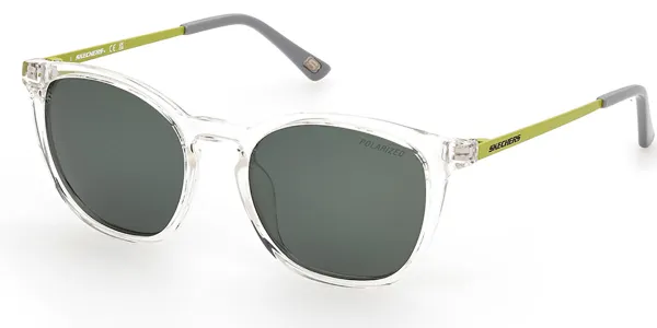 Skechers SE6283 Polarized 26R Men's Sunglasses Clear Size 50