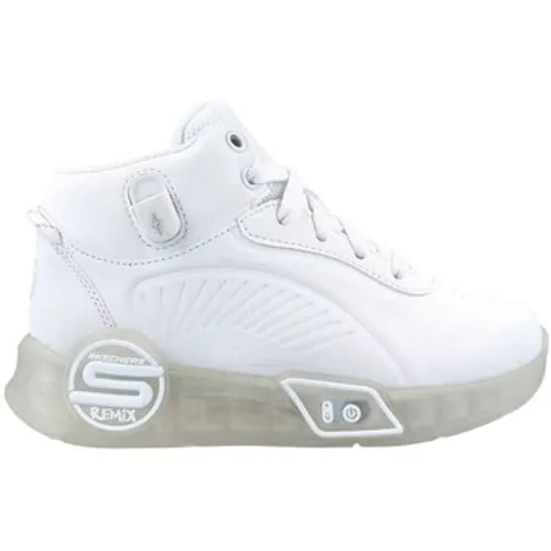 Skechers  Slights Remix  girls's Children's Shoes (Trainers) in White