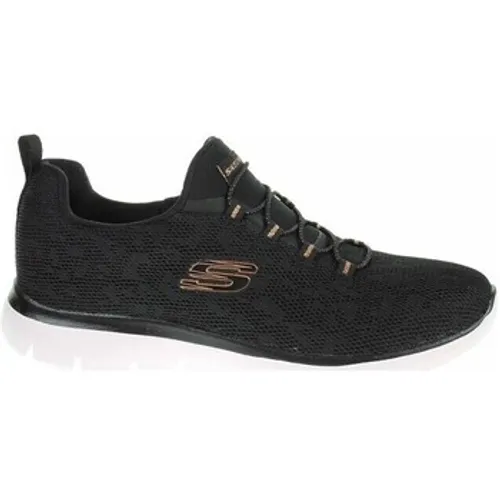 Skechers  Summits Leopard Spor  women's Shoes (Trainers) in Black