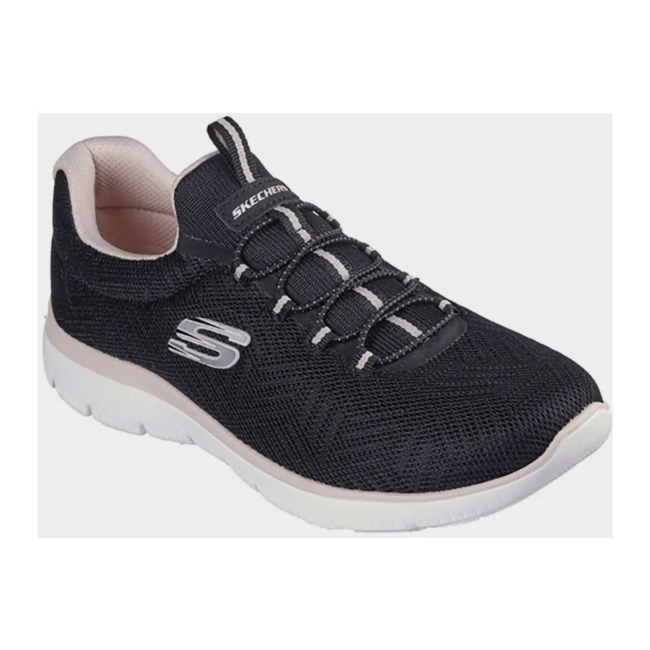 Skechers , Summits Slip-On Memory Foam Sneakers ,Black female, Sizes: