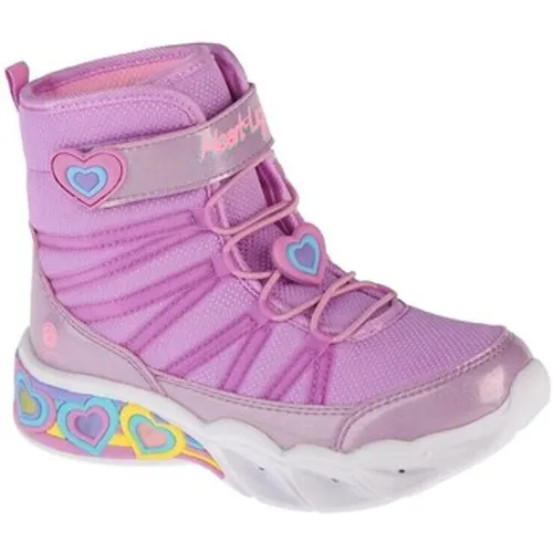 Skechers  Sweetheart Lights  girls's Children's Shoes (High-top Trainers) in Purple