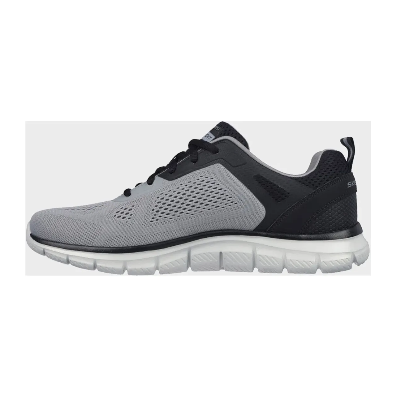 Skechers , Track Broader Shoes ,Gray male, Sizes: