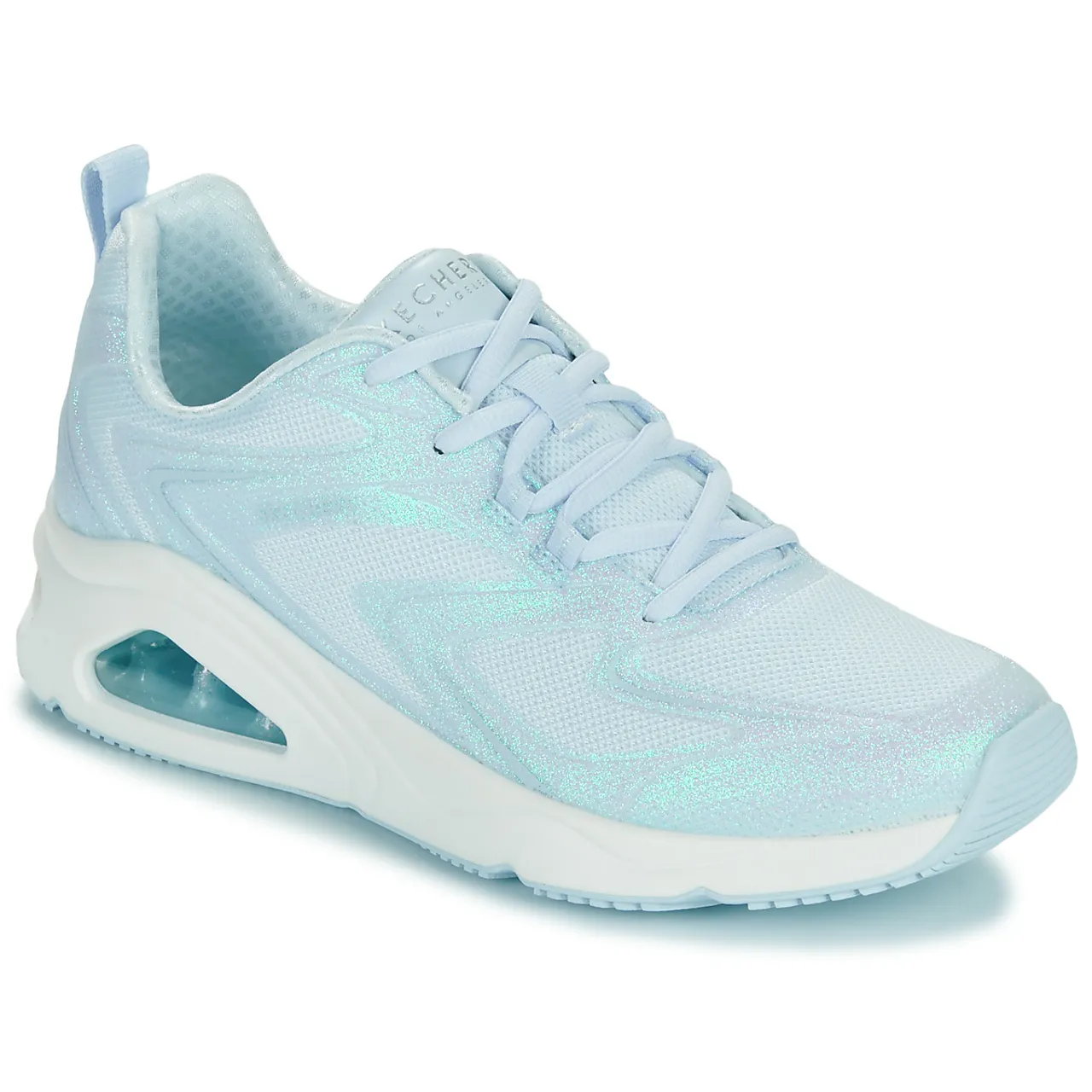 Skechers  TRES-AIR UNO - GLIT AIRY  women's Shoes (Trainers) in Blue